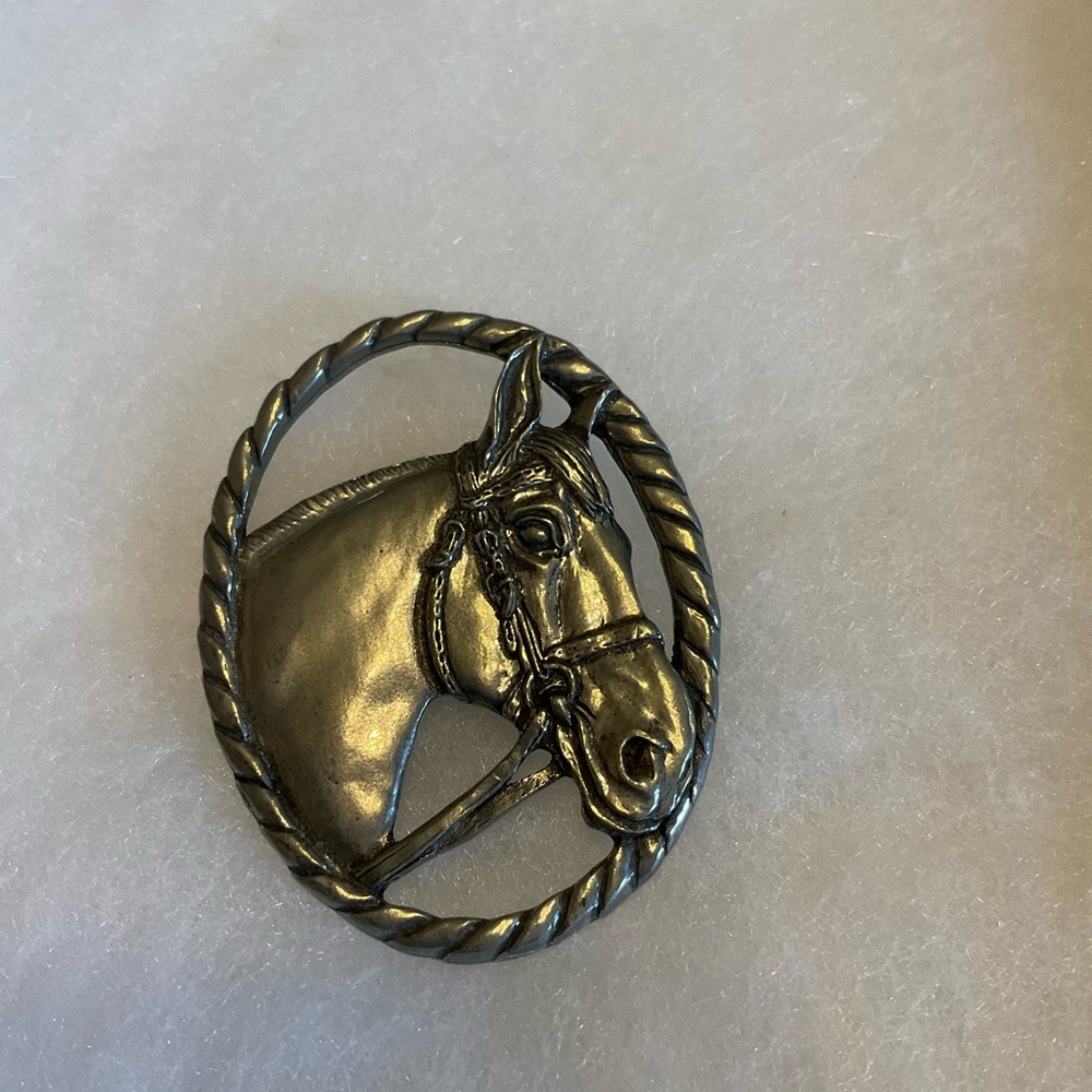 Vintage Seagull Canada Horse Head Pin